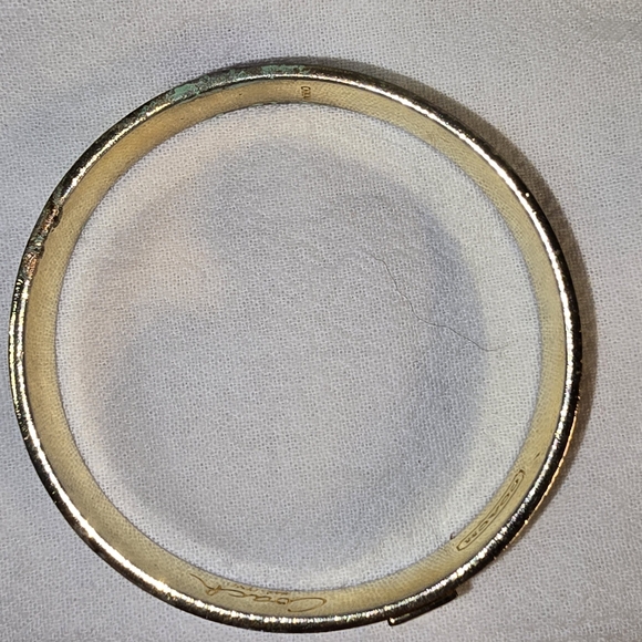 Coach Green and Blue Enamel Bracelet - Picture 9 of 12